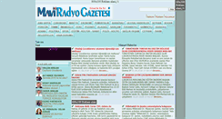Desktop Screenshot of maviradyogazetesi.com